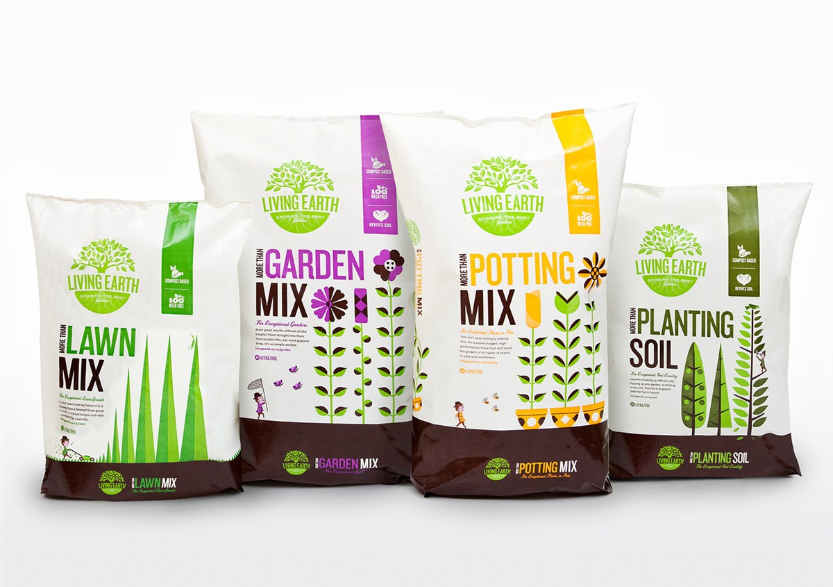 Living Earth有機質(zhì)化肥產(chǎn)品包裝設(shè)計