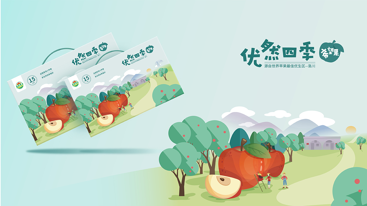武漢包裝設(shè)計(jì)，水果包裝設(shè)計(jì)，農(nóng)產(chǎn)品包裝設(shè)計(jì)
