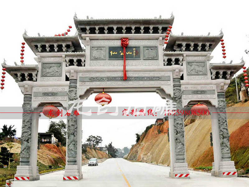請問石牌坊多少錢一個(gè) 石頭牌坊報(bào)價(jià)